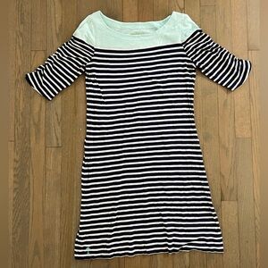 Lightweight Pima Cotton Lilly Pulitzer Stripe 3/4 Sleeve Dress